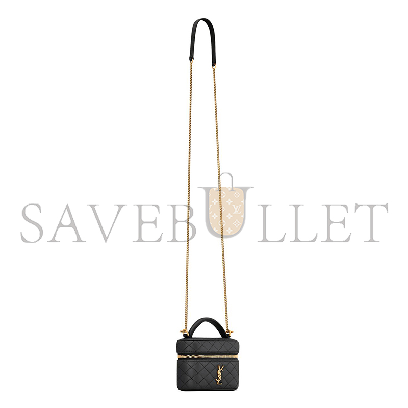 YSL GABY MICRO VANITY BAG IN LAMBSKIN 8192851EL071000 (12*8*4cm) YSL GABY MICRO VANITY BAG IN LAMBSKIN 8192851EL071000 (12*8*4cm)